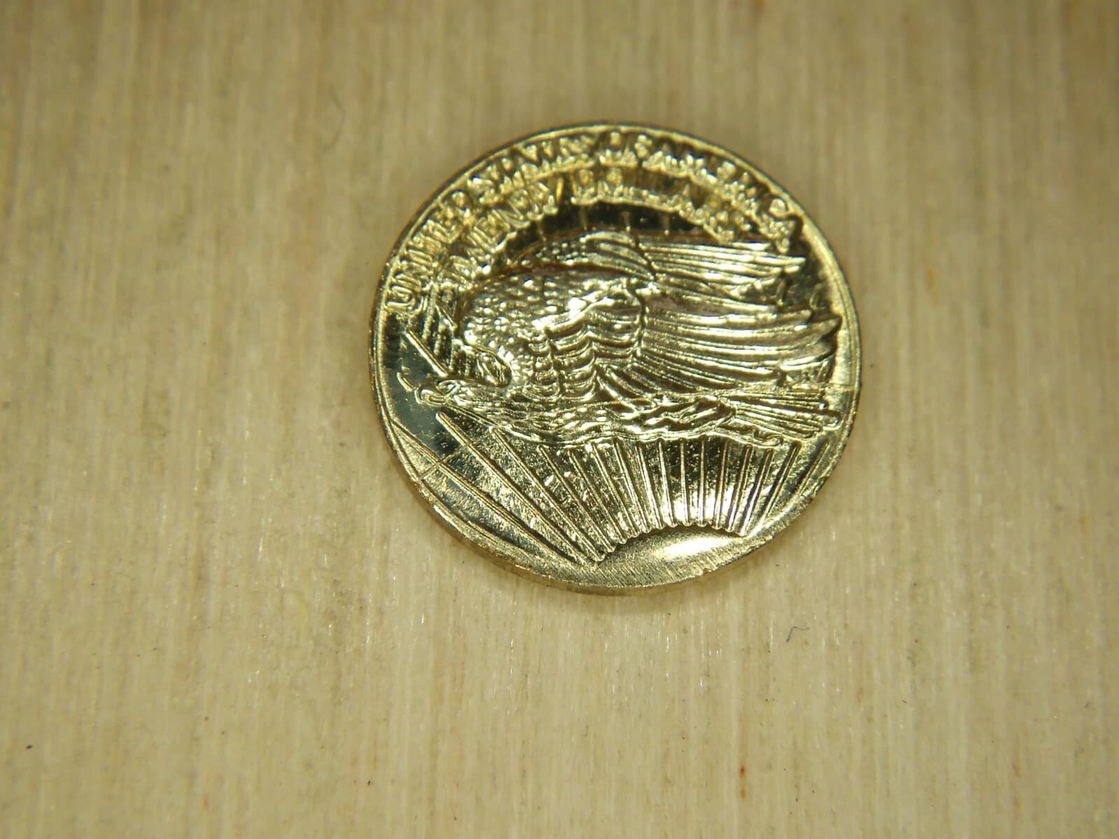 Saint Gaudens Miniature Coin Small Souvenir - Gag Joke Humor Fantasy $20 3