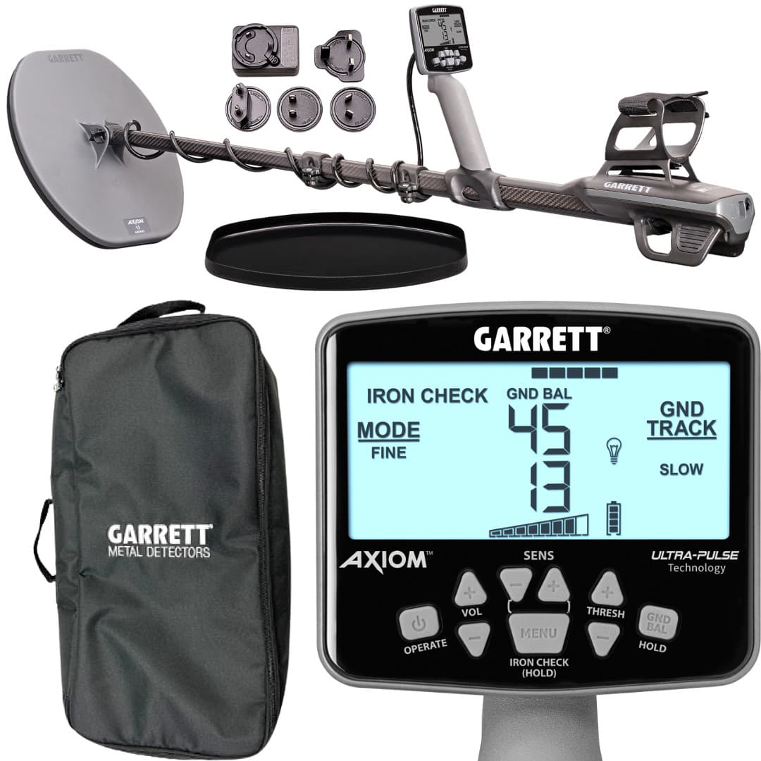 Garrett Axiom Lite Metal Detector Pulse Induction 1142710 for Gold Prospecting