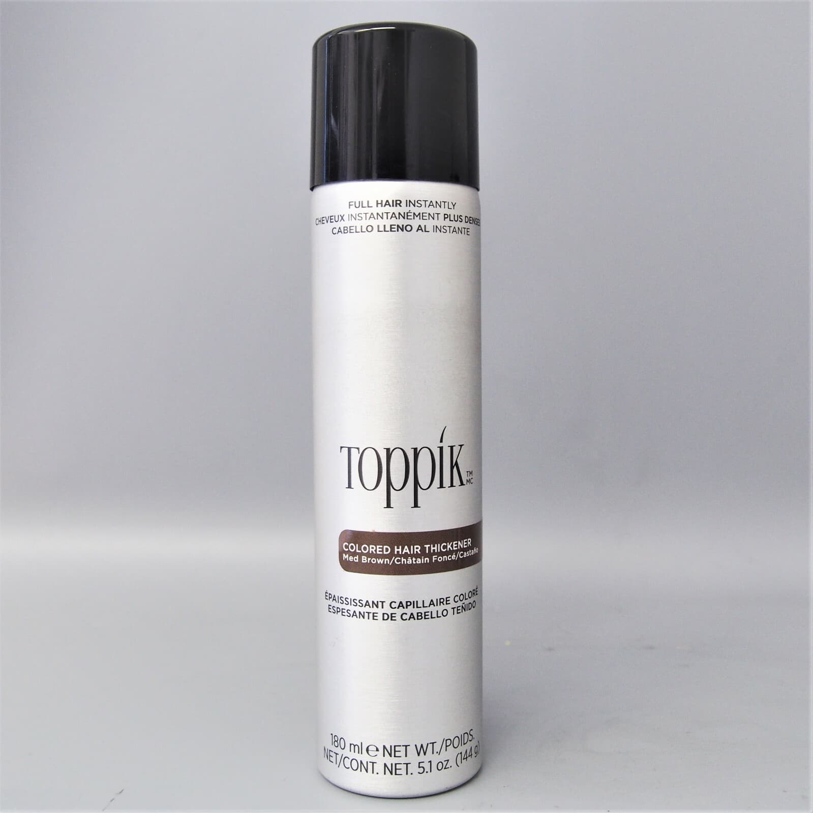 Toppik Colored Hair Thickener 5.1oz (Black/ Dark / Medium/ Light Brown)
