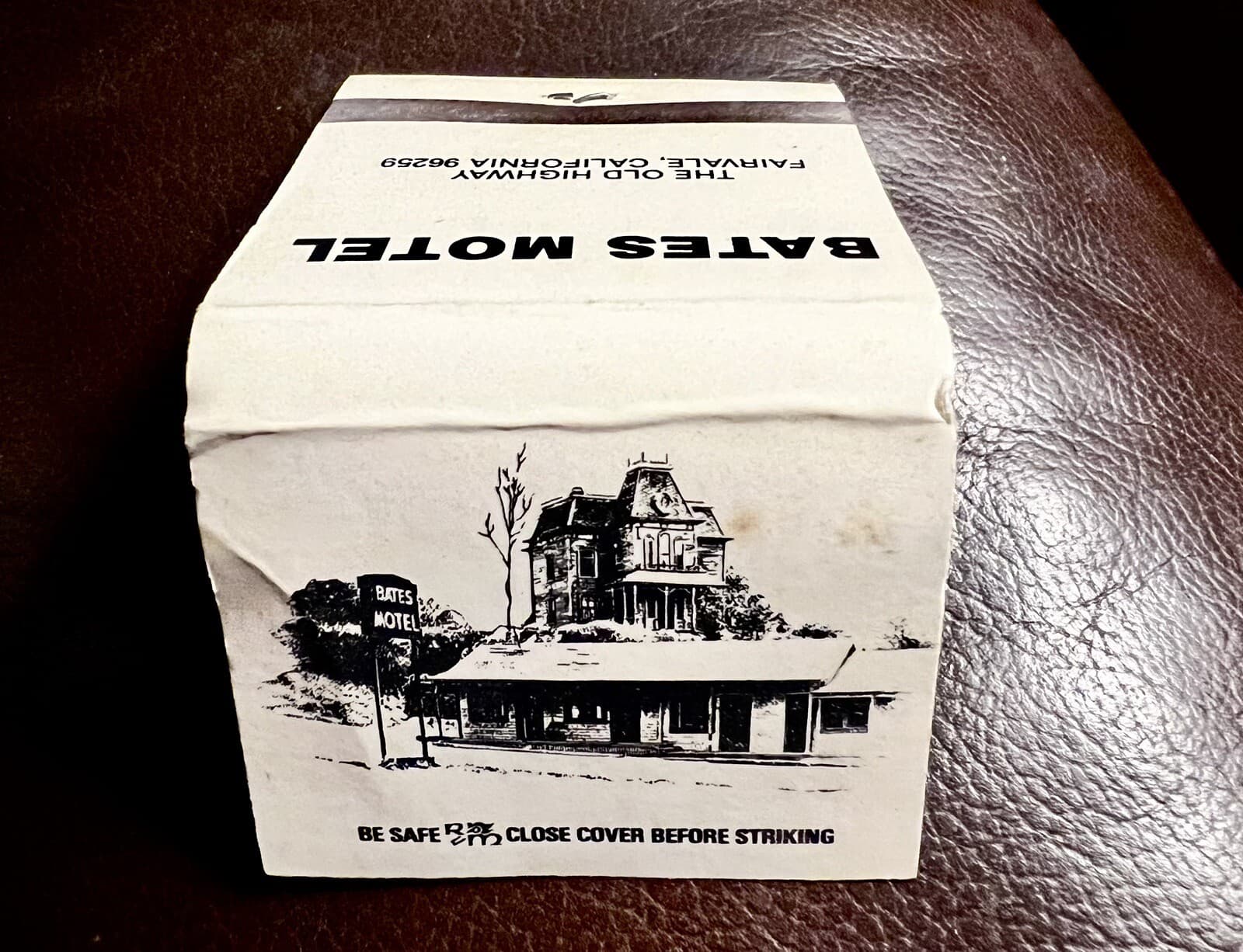 Bates Motel, Universal Studios, Orlando, FL, Psycho Matchbook W Matches 3