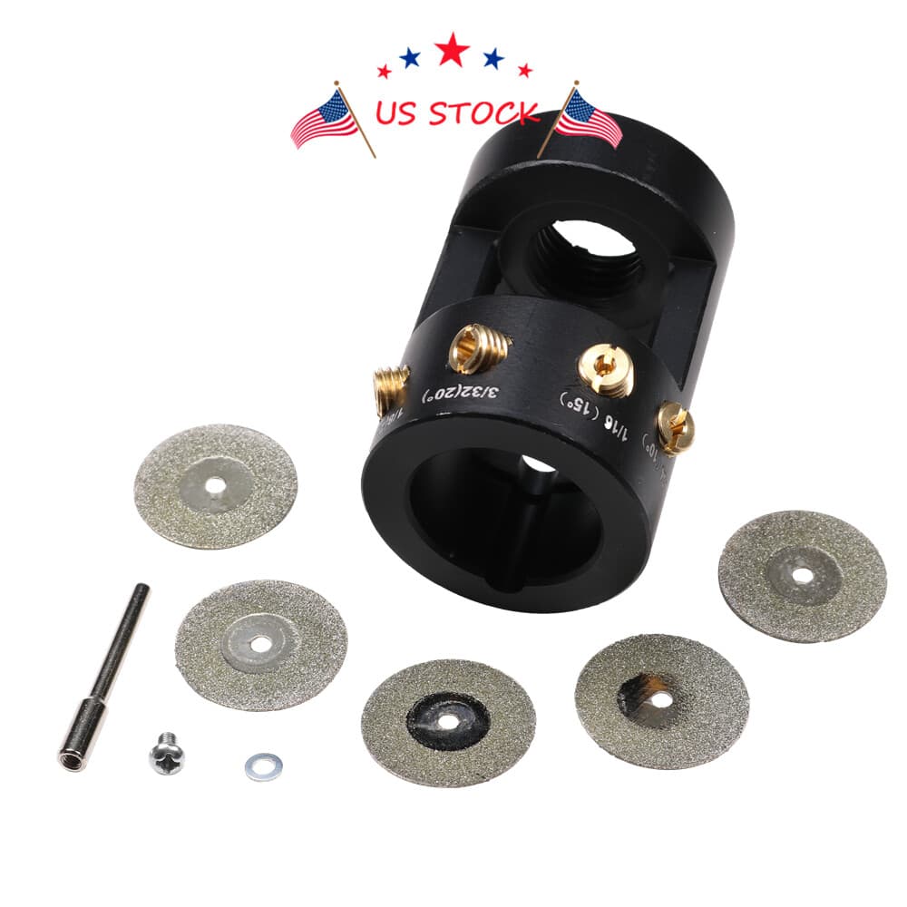 Tungsten Grinder Sharpener Multi-Angle & Offsets Tool Head TIG Welding TGS3412 4