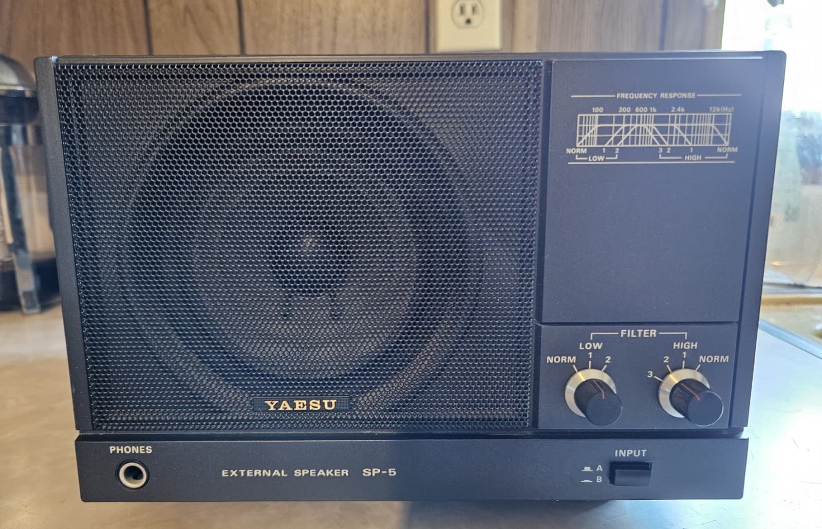 Yaesu SP-5 External Ham Radio Desktop Speaker (very nice condition) 2