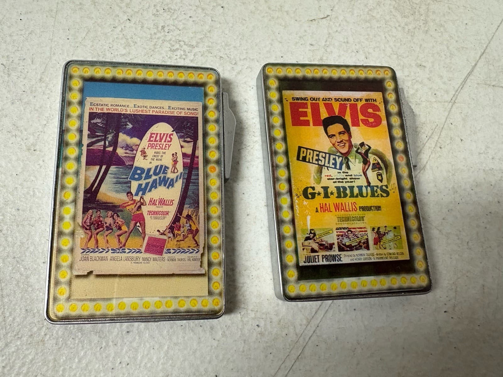 2 Elvis Presley Movie Poster Electronic Refillable Butane Lighters