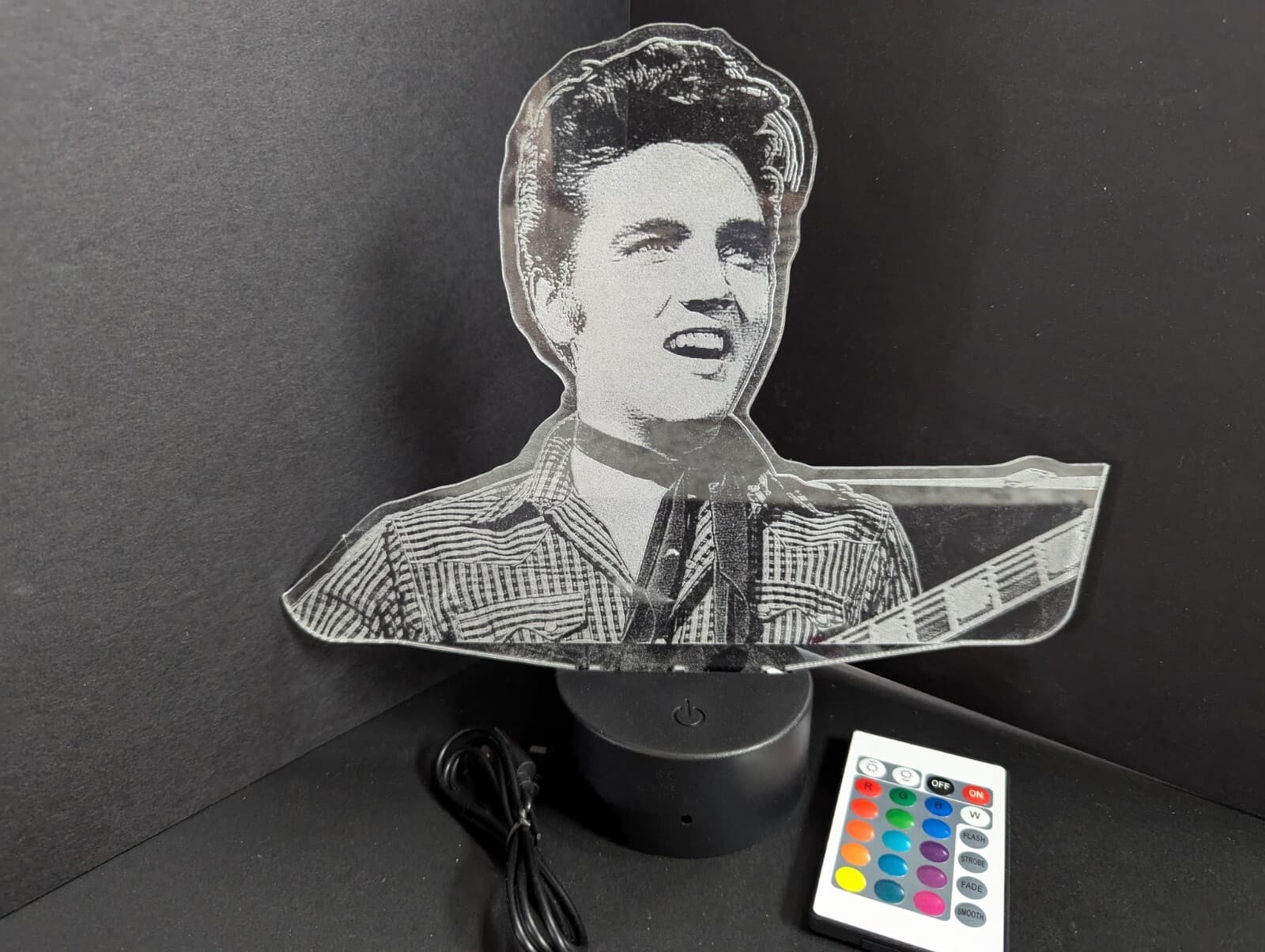 Elvis Presley L.E.D. Large light display 2