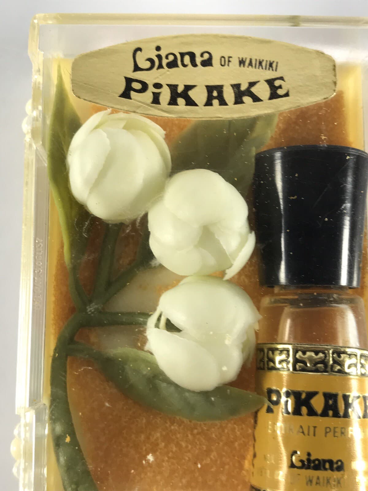 PIKAKE LIANA Cologne Perfume 1/8 OZ Travel Souvenir Hawaii Original Case VTG 3