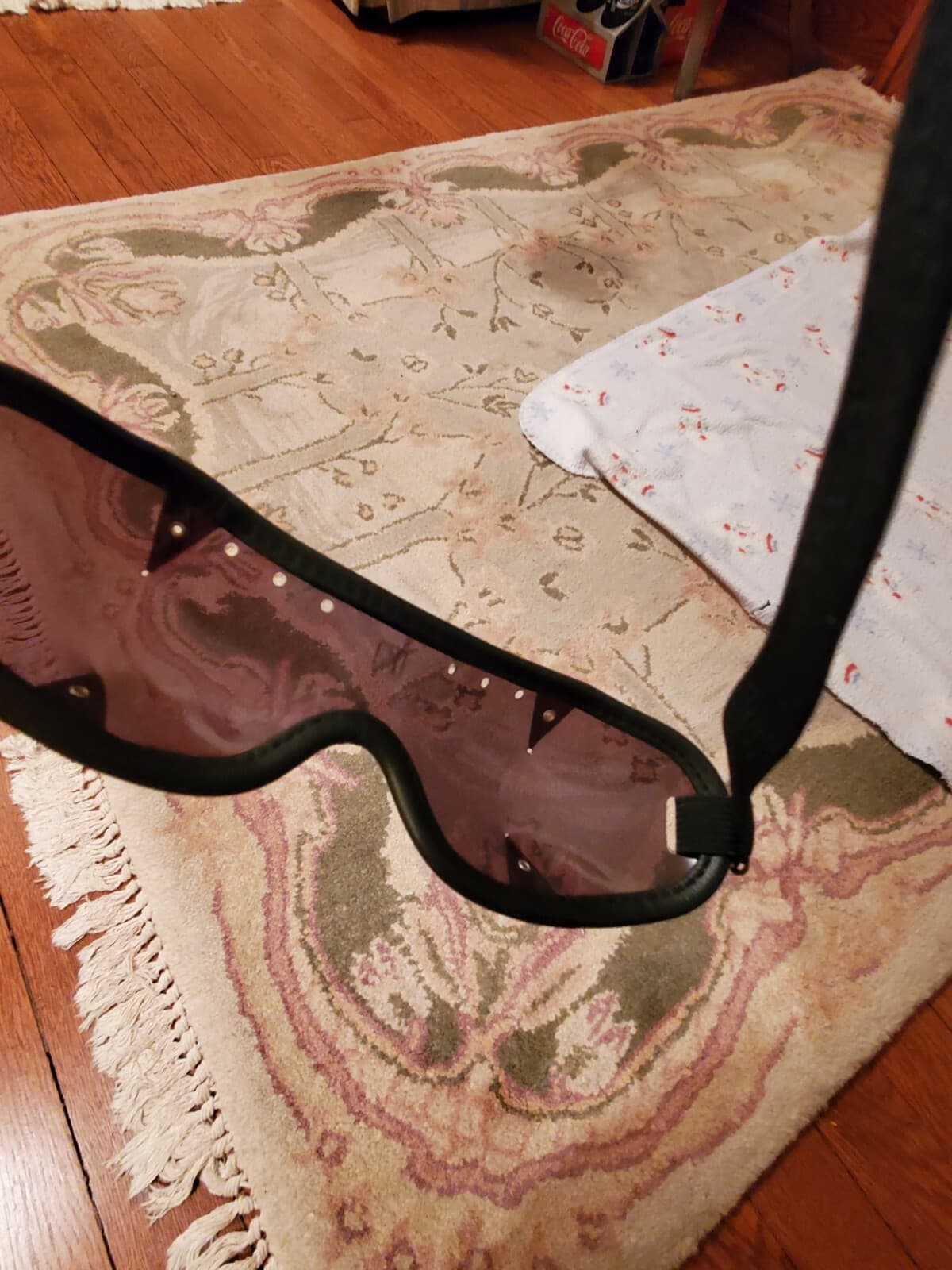 Kroops goggles Black Sky Smoke Lens With Strap New 2