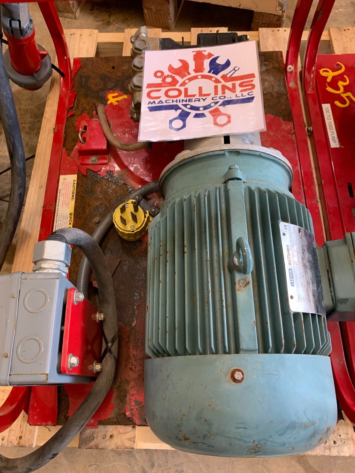 Rice Hydro TRE6 Hydrostatic Test Pump 4 GPM up to 2700 PSI Pressure Testing 2