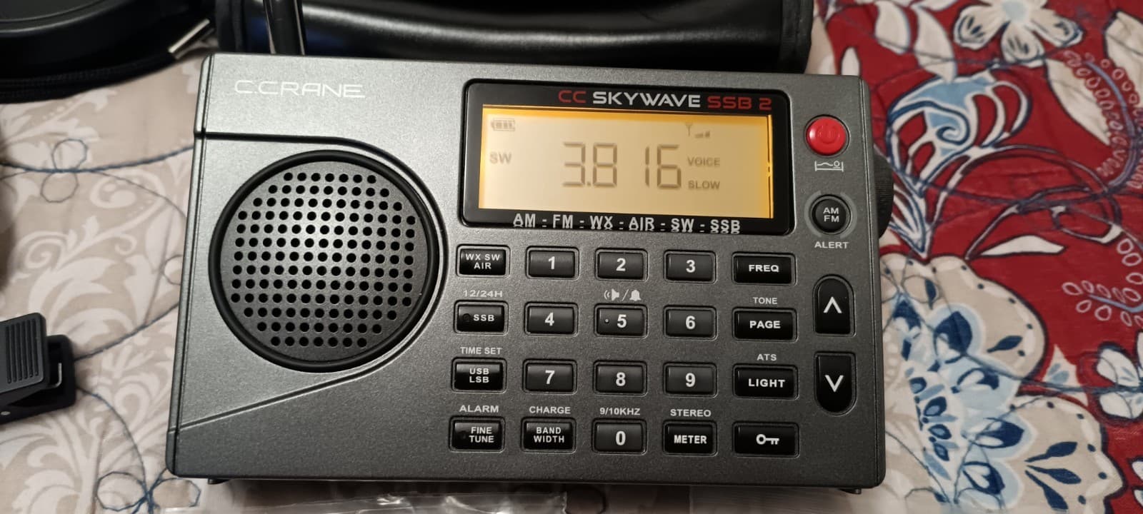 C. Crane CC Skywave SSB 2 AM, FM, Shortwave, NOAA Weather + Alert, Scannable ...