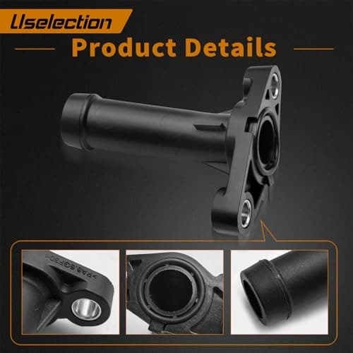 03H121145A Aluminum Engine Coolant Inlet Flange Cooling Hose for conventional 6