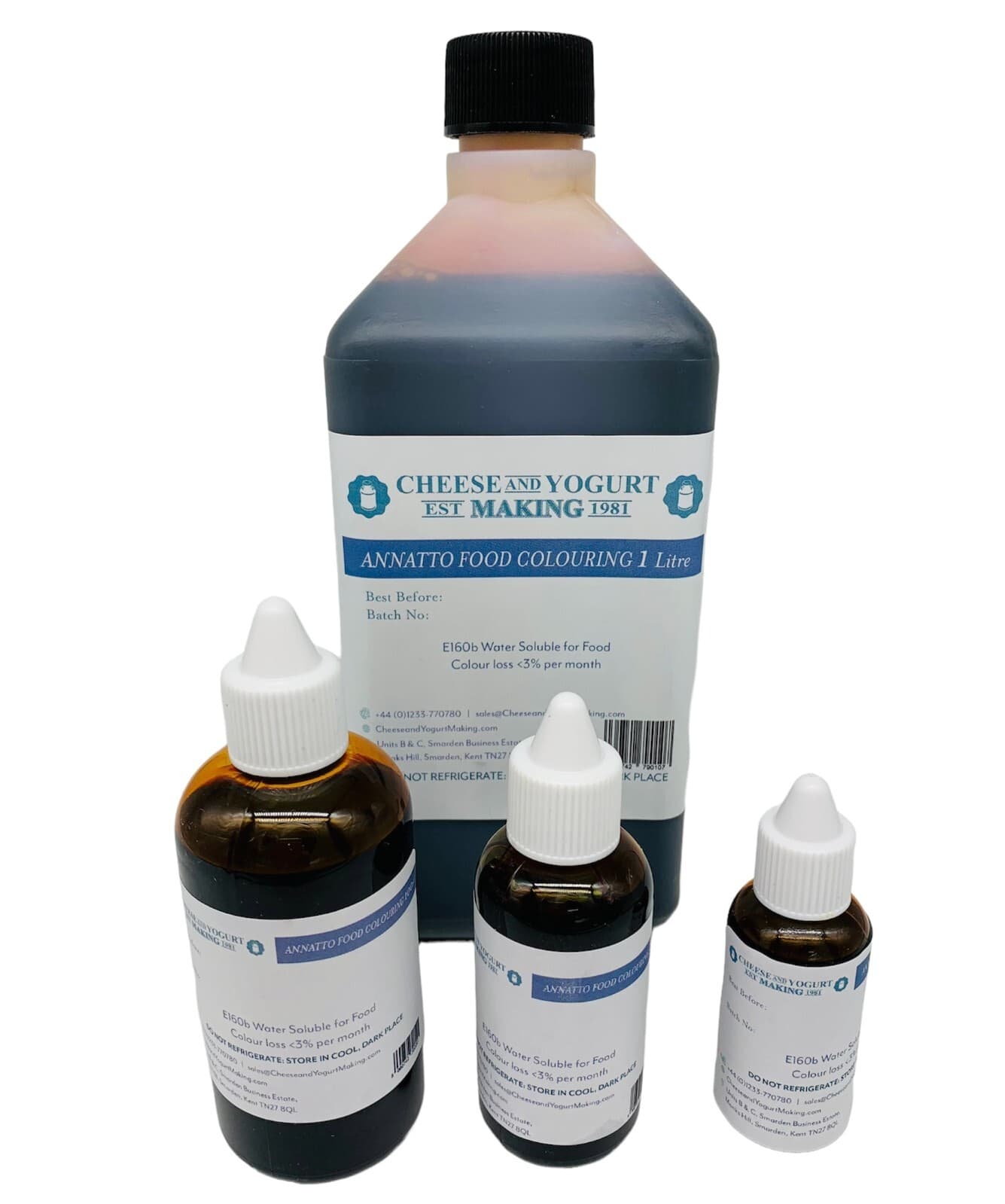 Annatto 1 Litre - liquid food colourant for cheesemaking 2