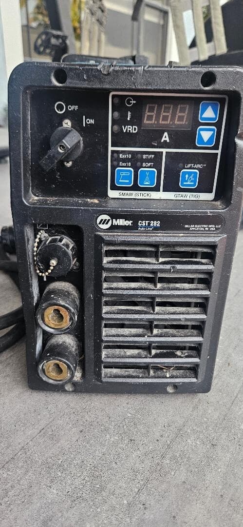 Miller CST 282  Machine Stick & Tig Welder 208-575V 907770 Tested 3