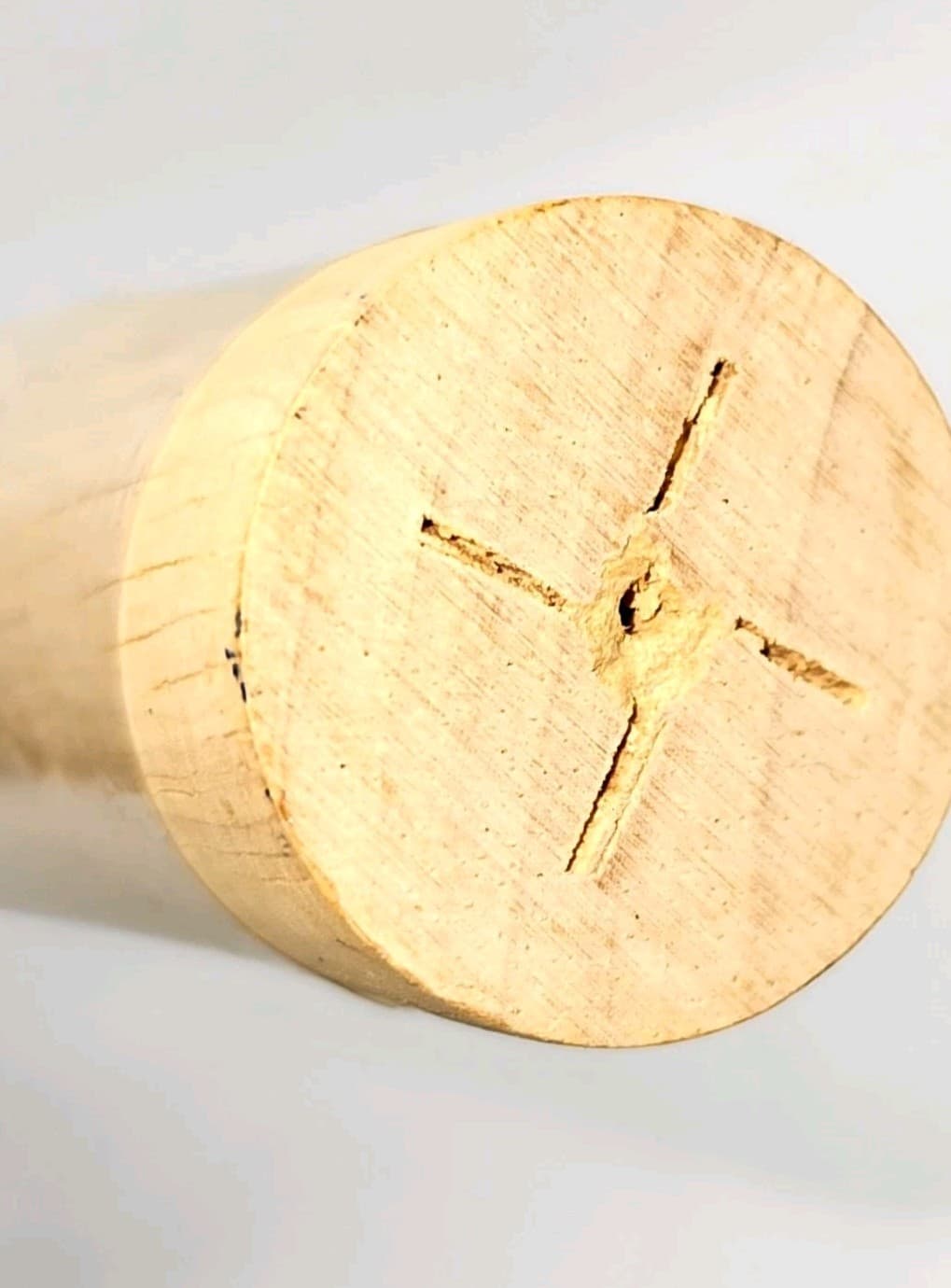 Wood French Rolling Pin 20 Inch Tapered NoHandles Pastry Dough Baking NEW 5