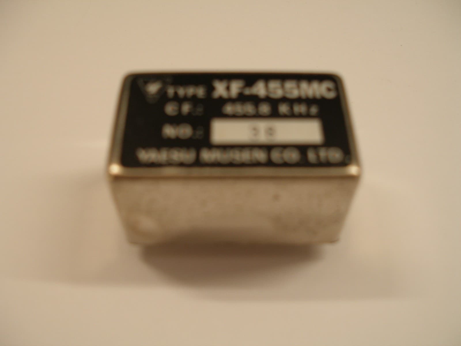 Yaesu XF-455MC  CW filter 600Hz for FT-1000 / FT-736R / FT-726R -- EXCELLENT! 4