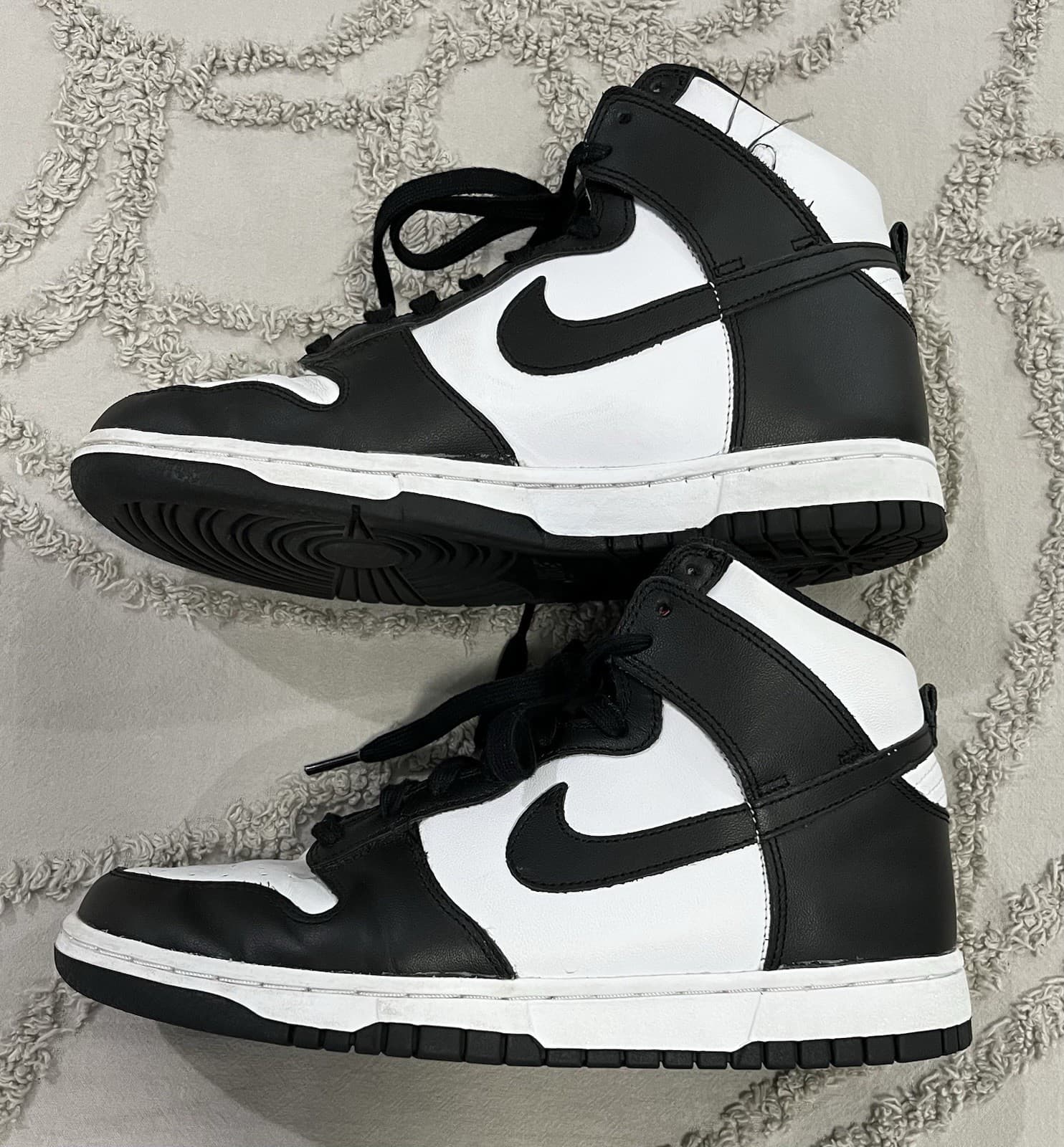 Nike Dunk High Panda Black And White Size 9 DD1869-103 3