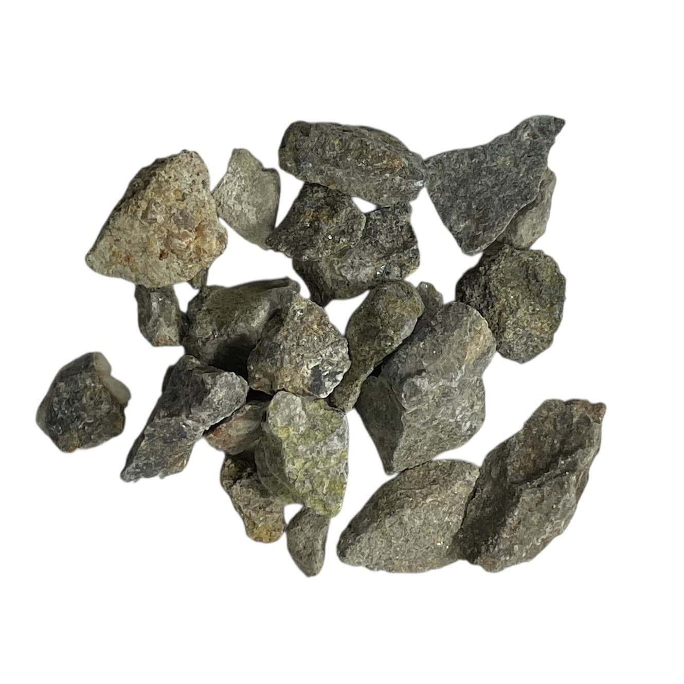 1oz Fluorescent Sphalerite Chips Shaker, Horn Silver Mine,  Triboluminescent! 5