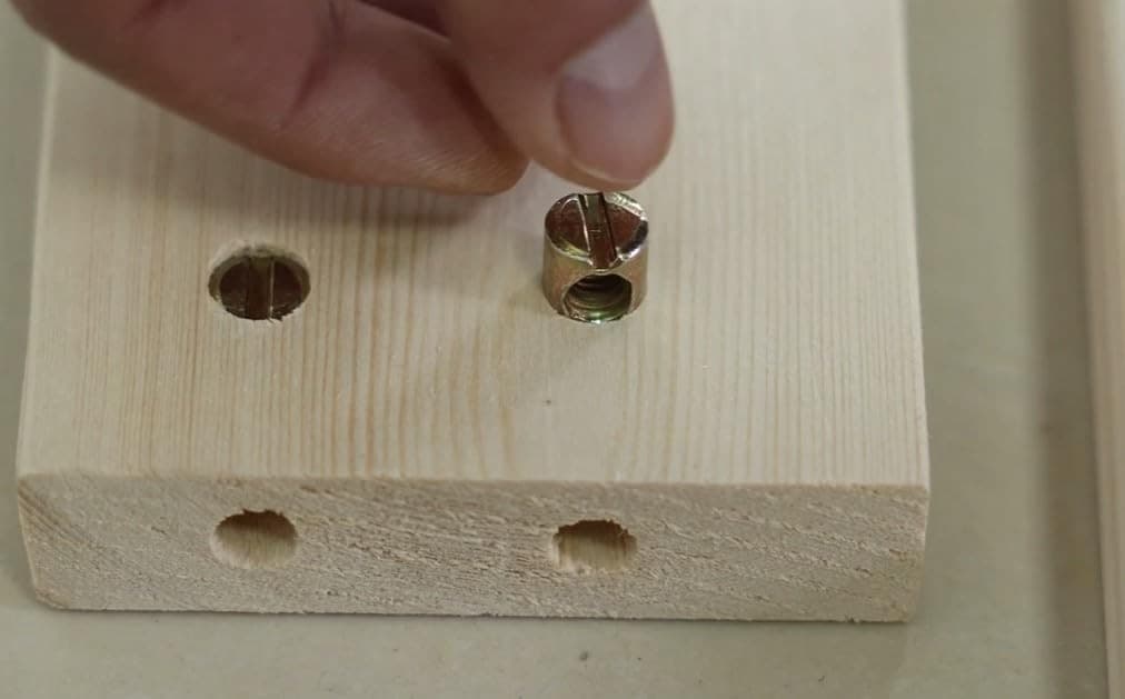 binifiMux 20-Pack M8 x 15mm Barrel Nuts Wood Crib Nus for Furniture bronze  4