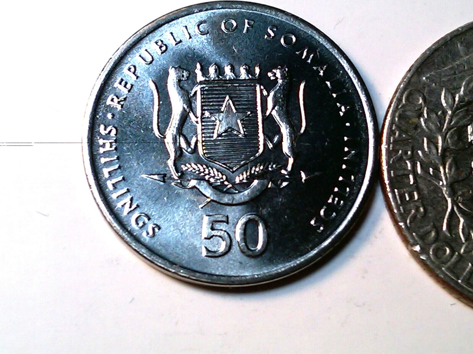 Somalia 50 shillings  Scellini 2002 Mandrill Monkey unc 2