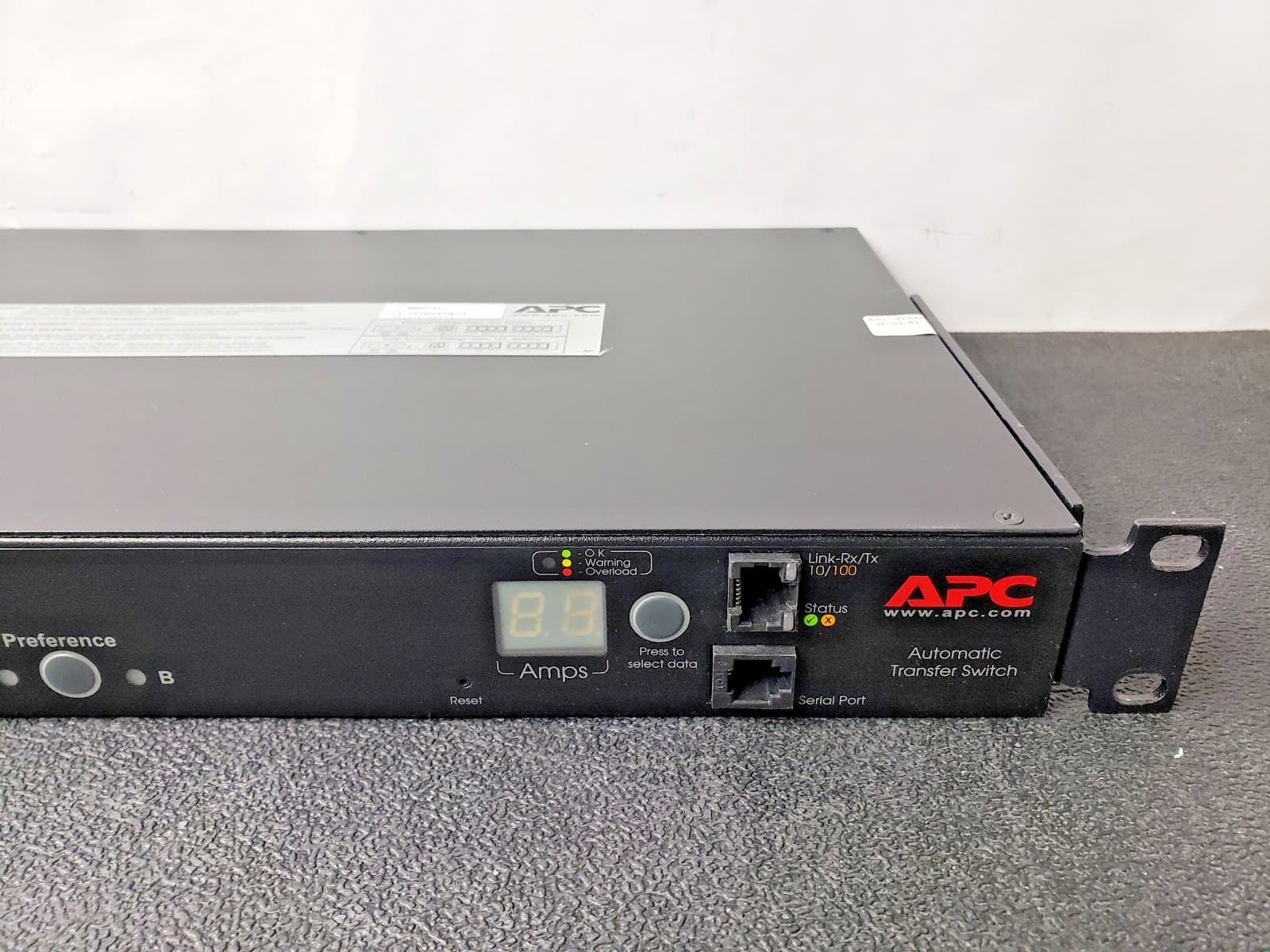 APC AP7723 230V 16A Automatic Transfer Switch 3