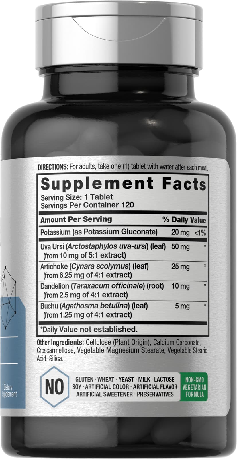 Water Pills | Super Strength | 120 Tablets | Vegetarian | Non-GMO | by Horbaach 2