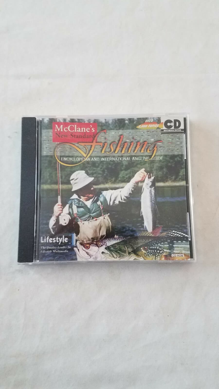 McClane's New Standard FISHING Encyclopedia (PC-CD, 1996) Win - COMPLETE RARE