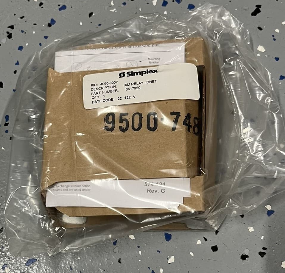 Simplex 4090-9002  |  Individual Addressable Relay Module  |  New 3