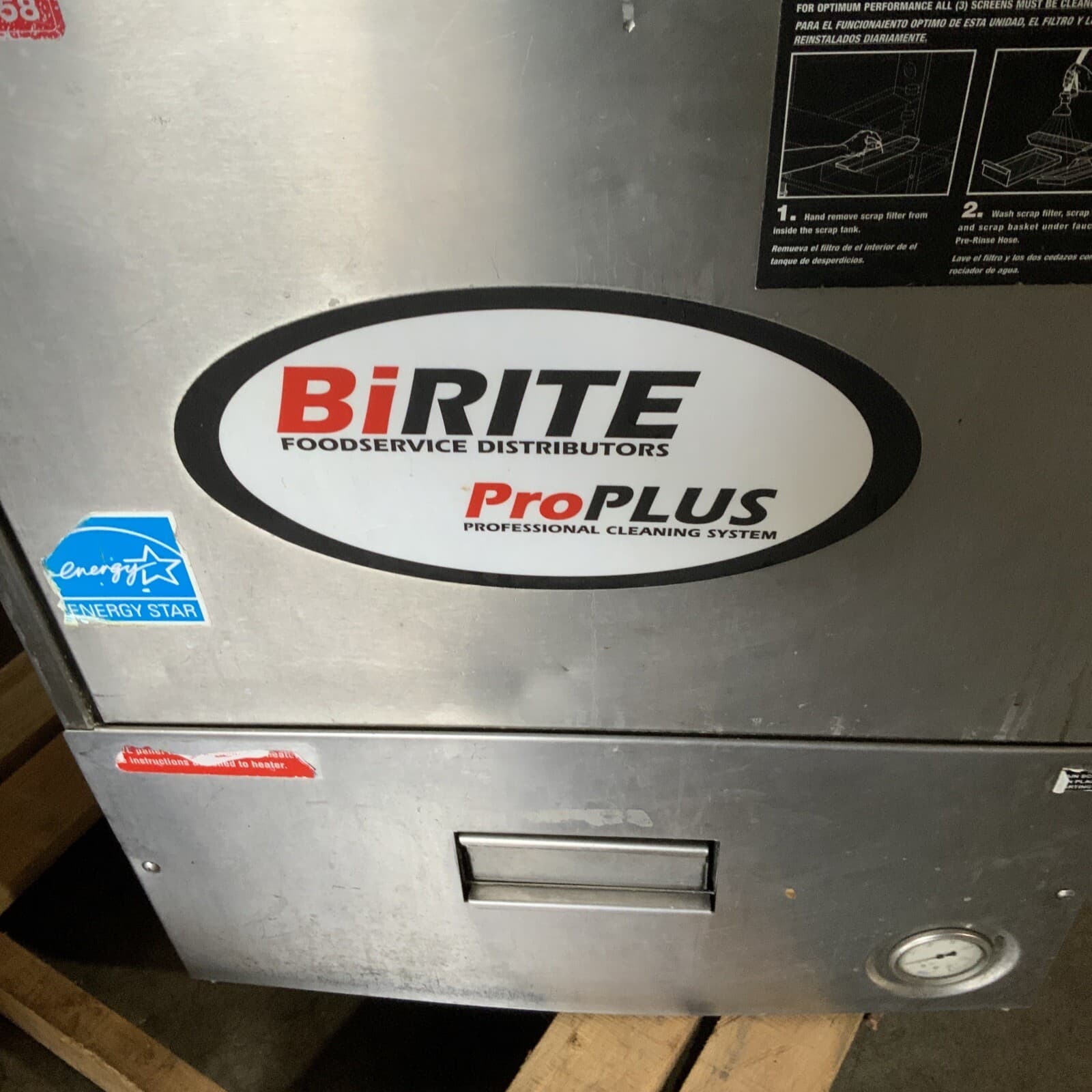 Birite CMA 180 UC HIGH TEMP UNDERCOUNTER COMMERCIAL DISHWASHER- JJ Z 2