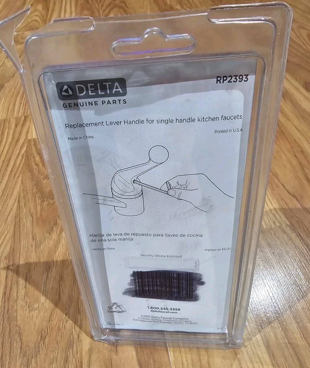 Delta Faucet RP2393 Single Lever Handle Chrome 2