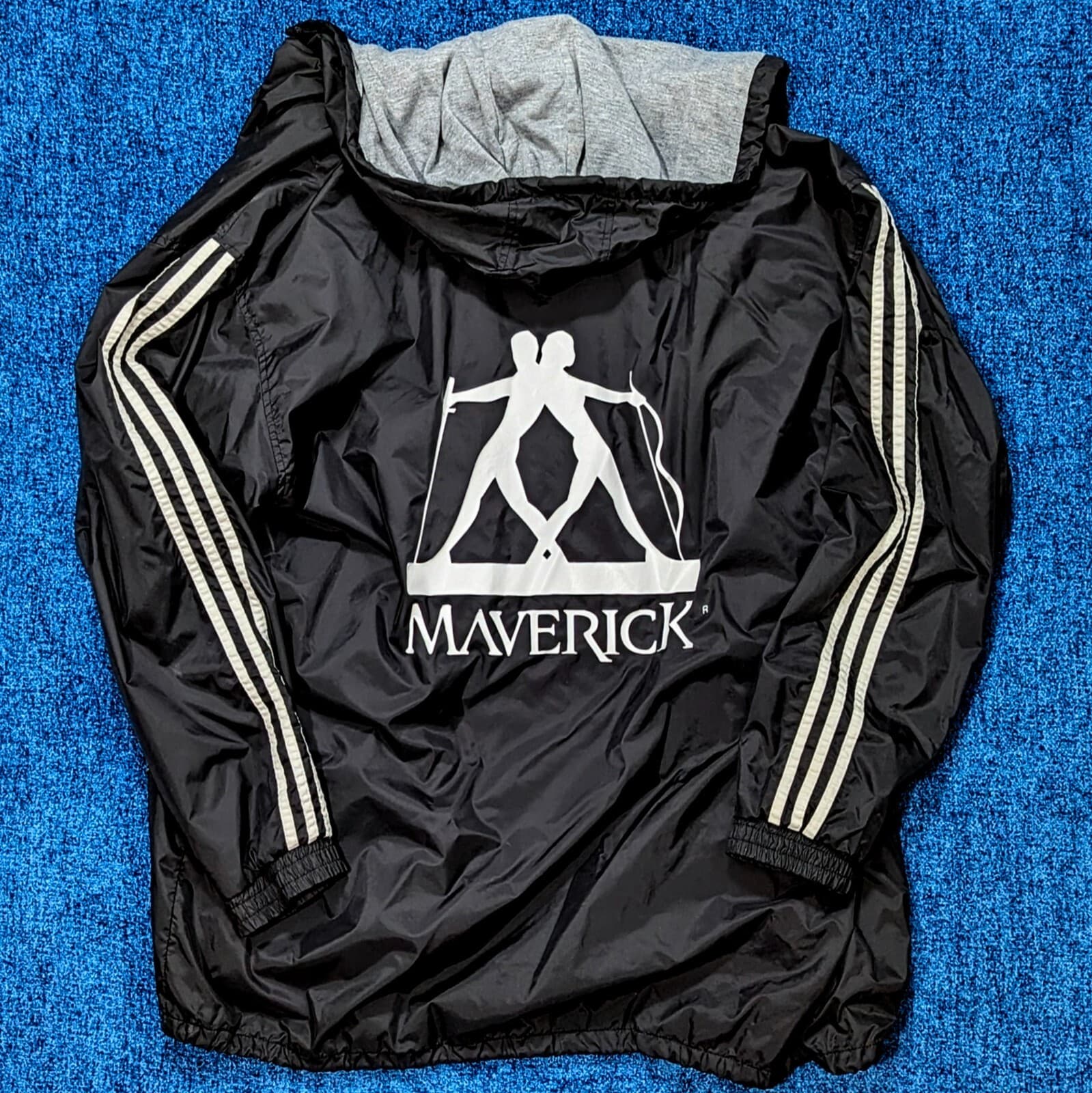 MADONNA MAVERICK PROMO JACKET ADIDAS WINDBREAKER RECORD COMPANY CREW EXCLUSIVE