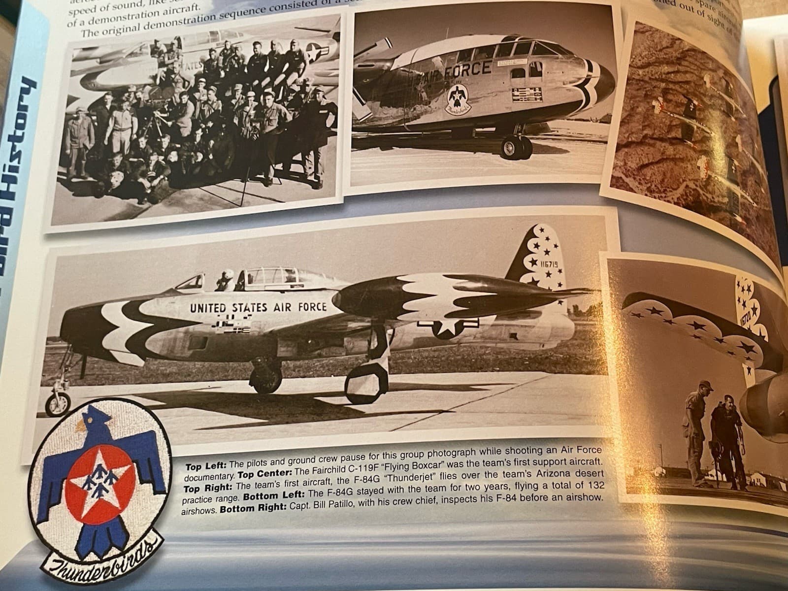 2002 USAF Thunderbirds Air Demonstration Team VIP Team Book Nellis AFB F-16 Jet 5