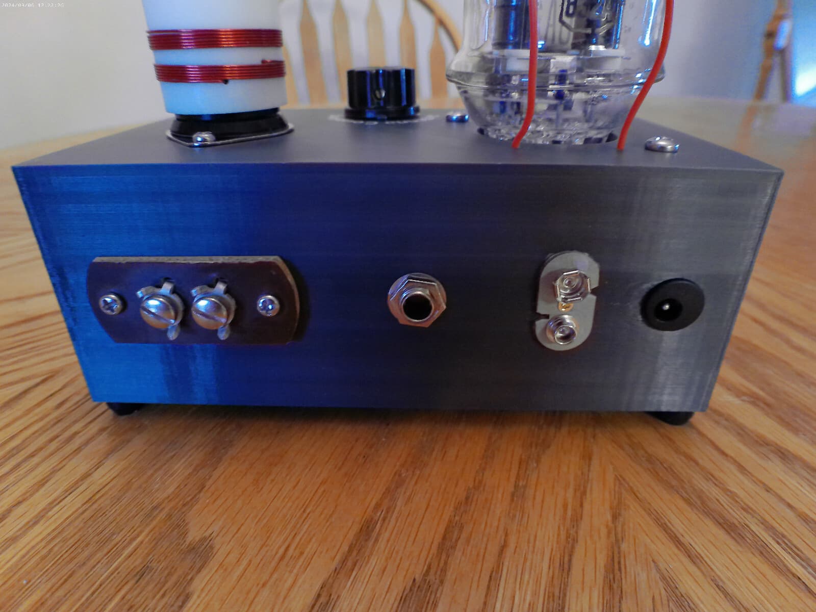 SCHEMATIC ONLY  832 VHF PENTODE REGENERATIVE RECEIVER (1700 KHZ TO 16.5 MHZ) 5