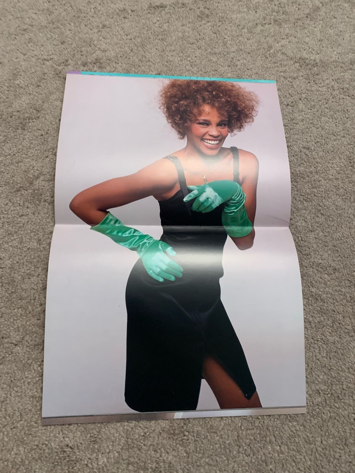 Whitney Houston 1986 1st Concert Program Greatest Love Tour Rare Booklet VTG 3