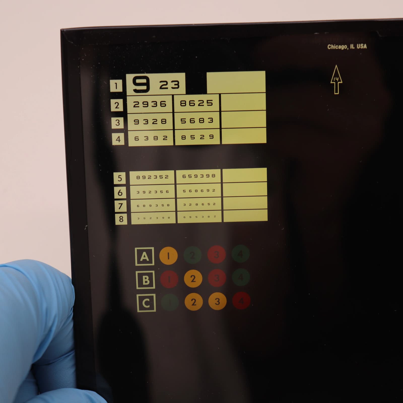 Stereo Optec 1000 DMV Vision Tester / Screener Replacement Slide 2