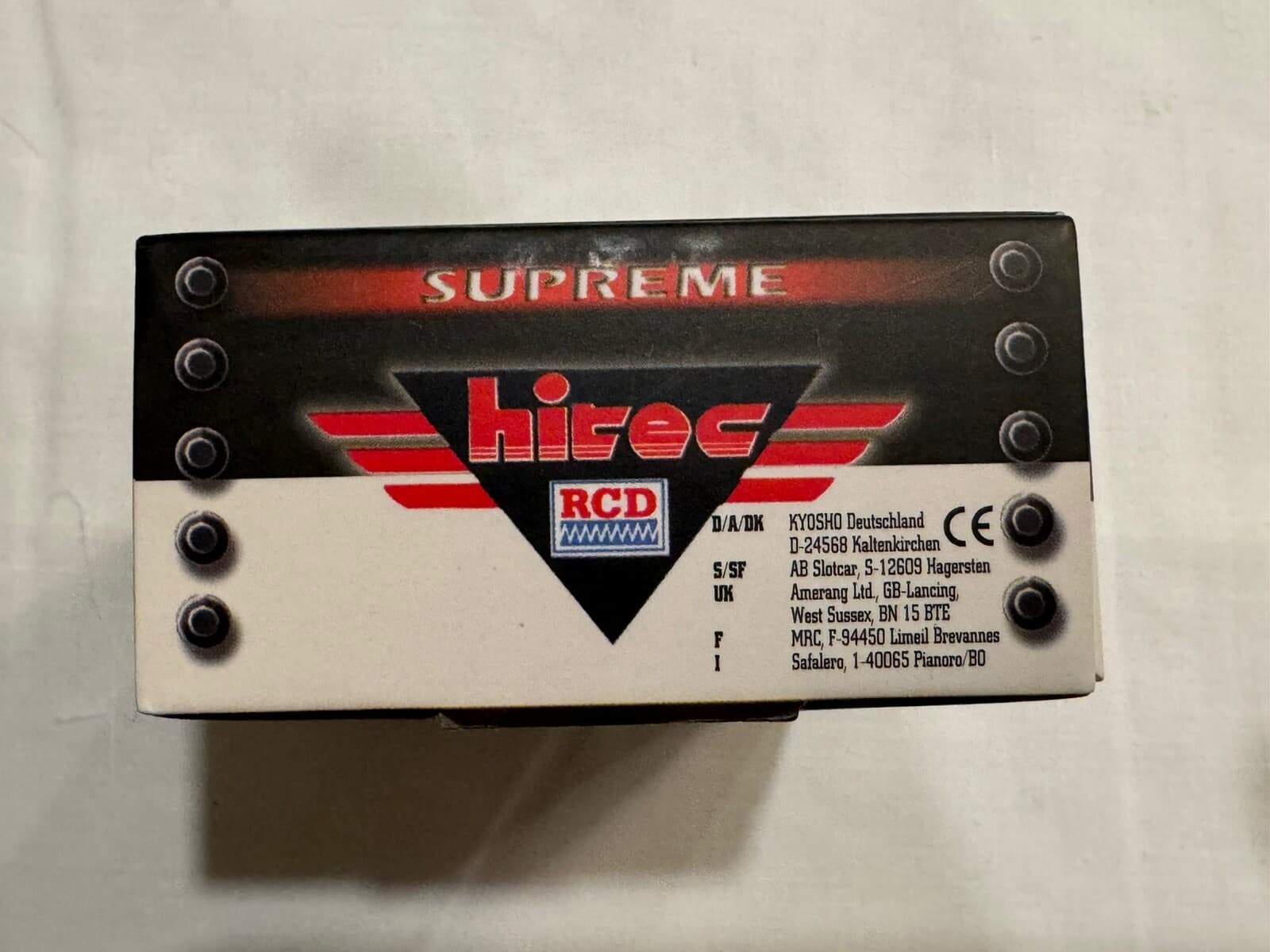 HITEC RCD Supreme RCD3500 FM HFD-08RD, 8 ch Receiver Dual Conversion 4