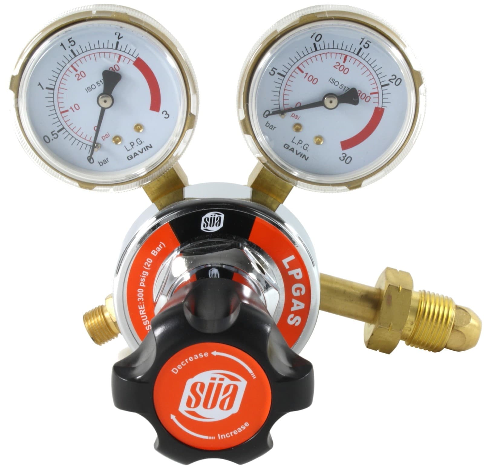 SÜA Propane Regulator - Welding Gas Gauges - 25HX Series