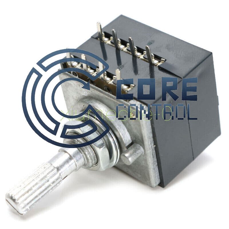 new Potentiometer 250K Log Audio Amp Volume Control Pot Stereo W Loudness  M