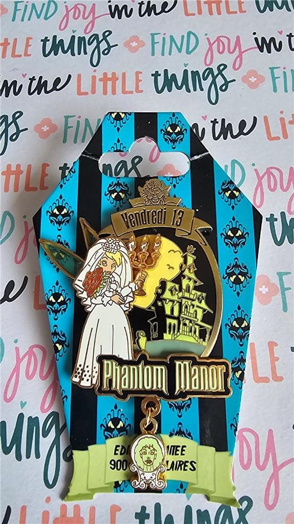 DLP DLRP Disney Phantom Manor Tinker Bell as the Bride Friday the 13th Pin 67964