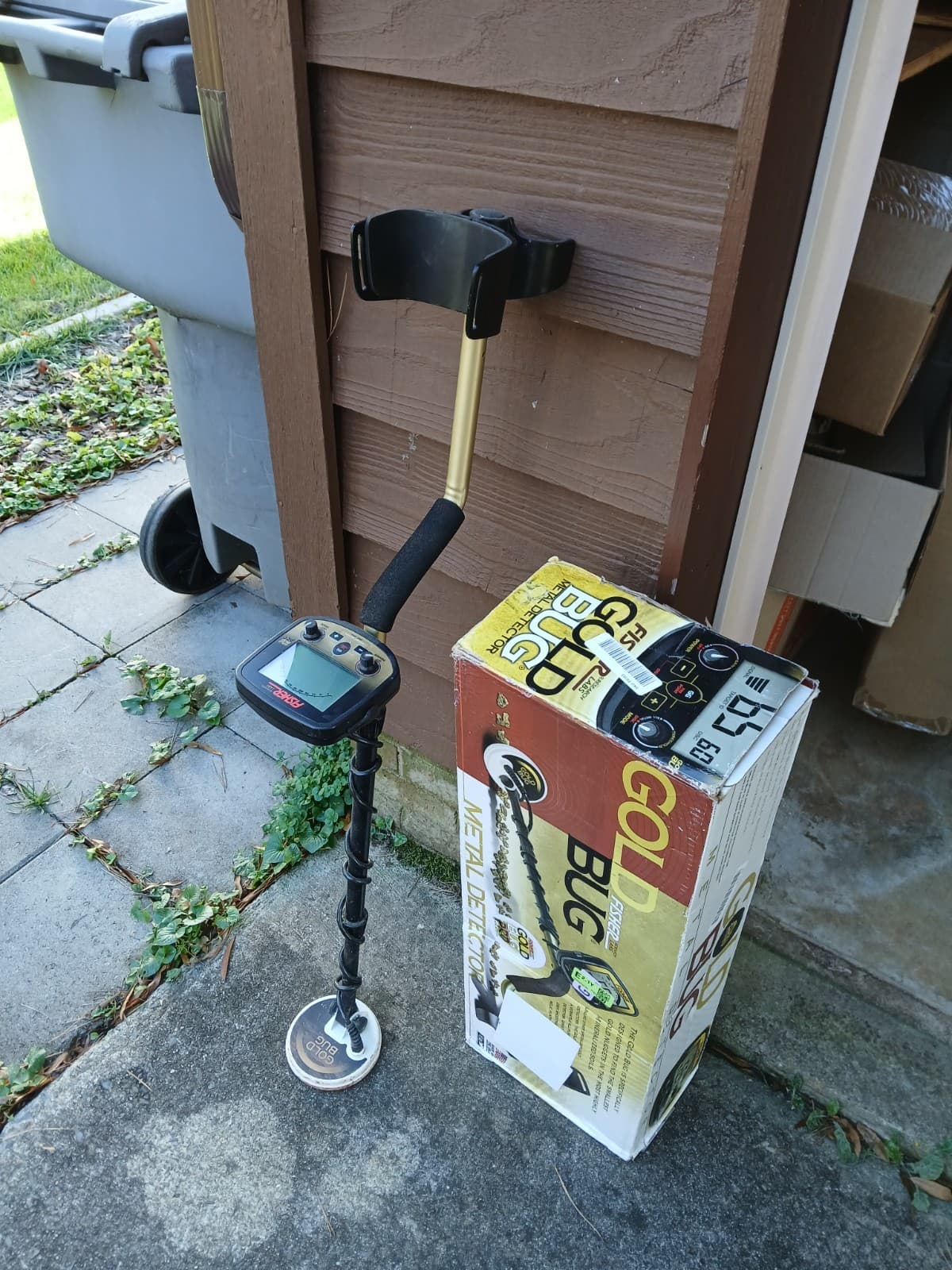 Fisher Gold Bug PRO Metal Detector 5" DD Search Coil - USED in Box