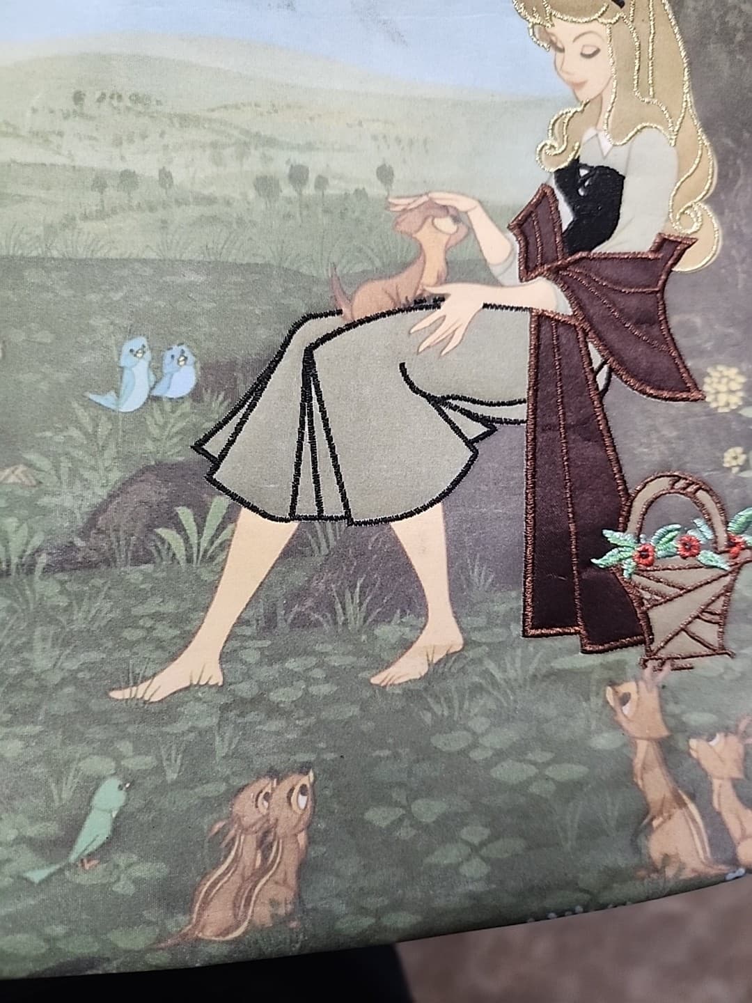 Sleeping Beauty Disney Tote Bag Lightly Used  4