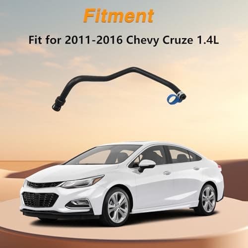 Engine Coolant Hose, Radiator Upper Inlet Coolant Bypass Hose AS13251447 5