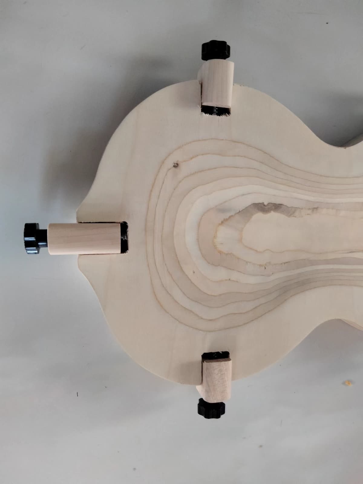 1 PC New Violin Cradle Violin Making Tool Repairing Fiddle Tool 6