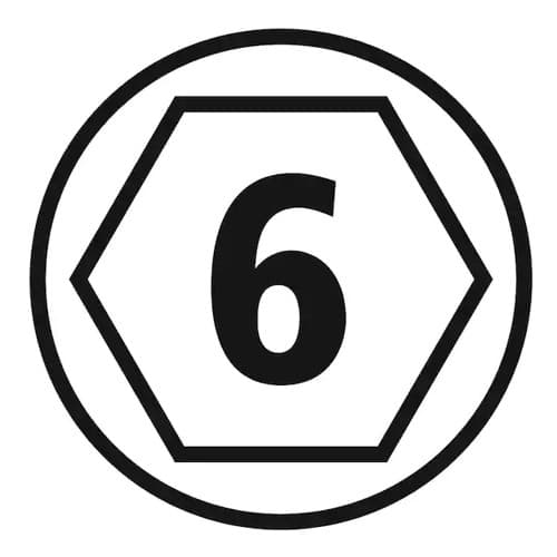 Grey Pneumatic 1026R 3/8" Drive x 13/16" Standard Impact Socket, 6-Point 3