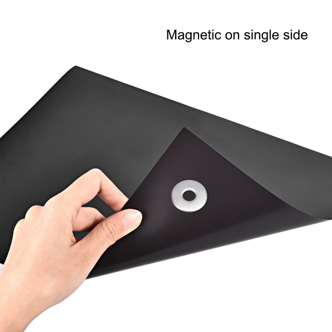 A4 Empty Magnetic Craft Sheets 24 Mil Black 3pcs 3