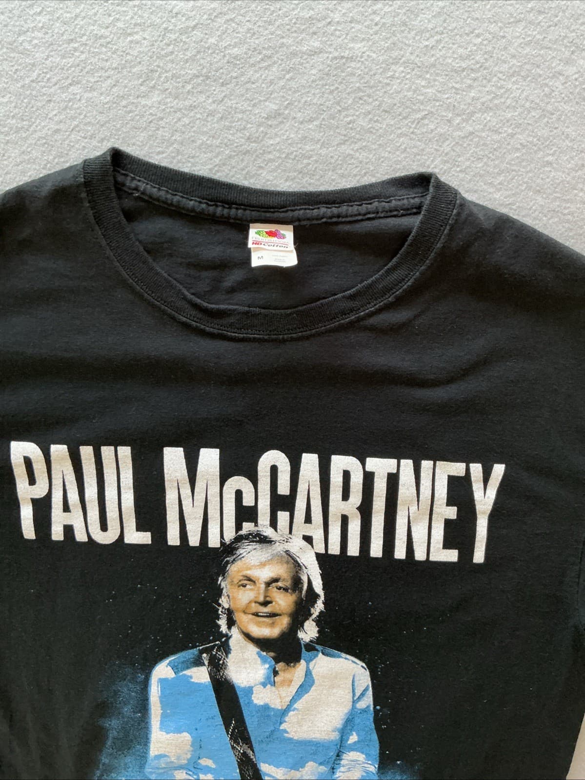 Paul McCartney 2022 Got Back Tour Concert Shirt W/Tour Dates Preowned Very Good 6