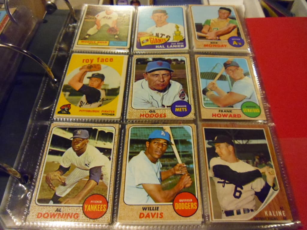 120 Cards From Unopened Old Baseball Packs!! FREE Mickey Mantle Card Per Lot!! 4