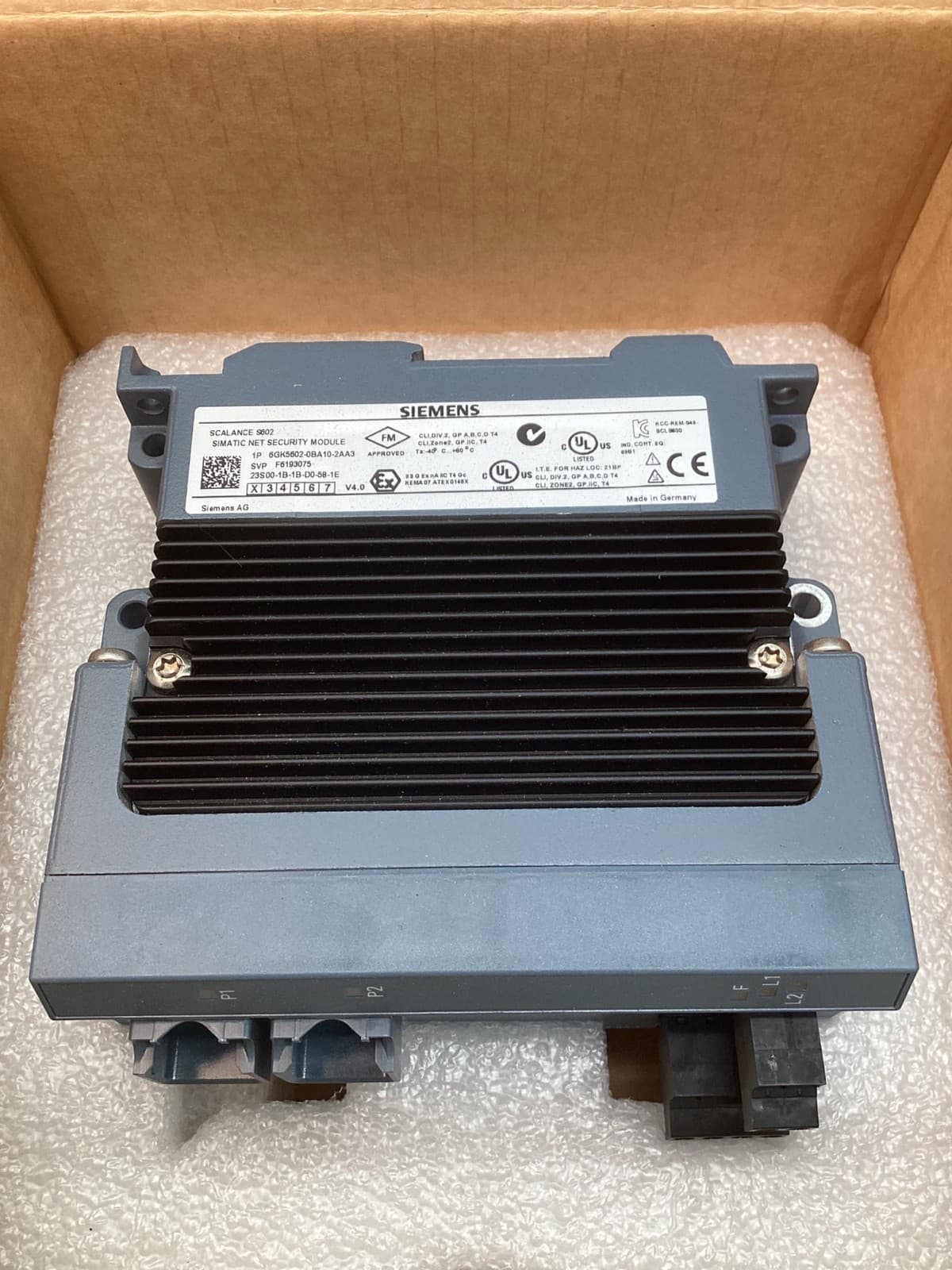 SIEMENS 6GK5602-0BA10-2AA3 SCALANCE NET Security Module NEW 3