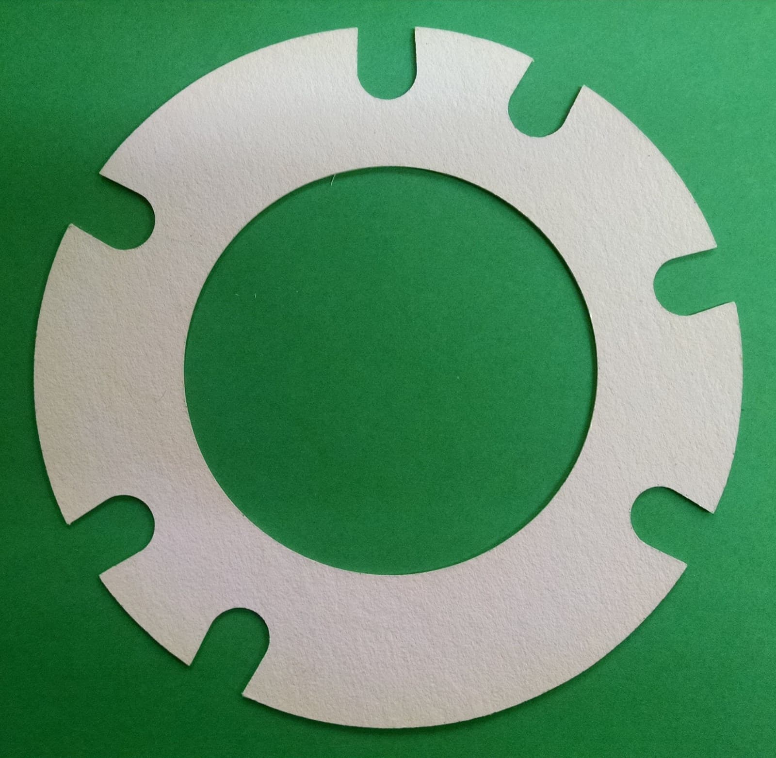 Wayne 12484 Oil Burner Flange Gasket MSR, EH, MH, EHASR, EHA 7 3/8" x 4 5/16"