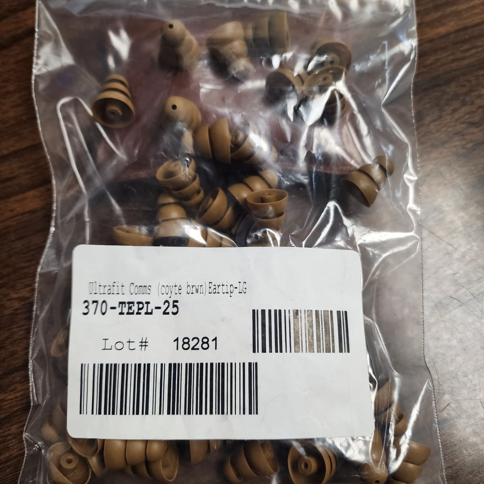 3M PELTOR UltraFit Communication Tip Replacement, Large