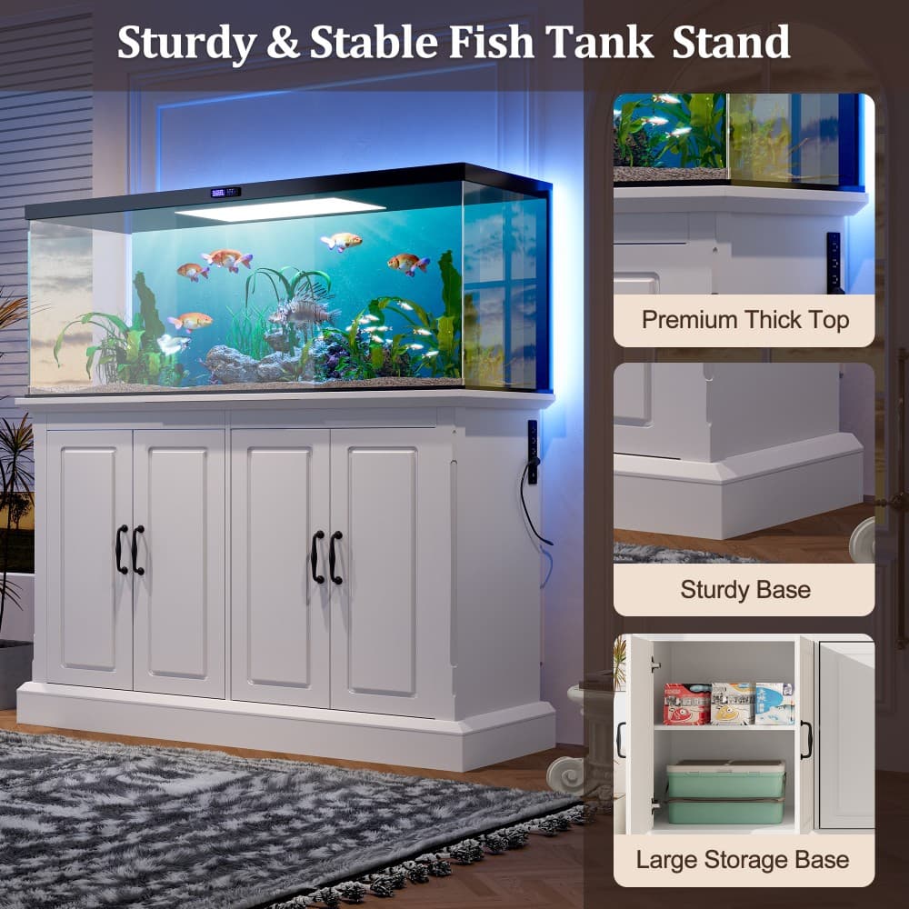 55-75 Gallon Fish Tank Stand Aquarium Stand Reptile Tank Stand Turtle Tank 5