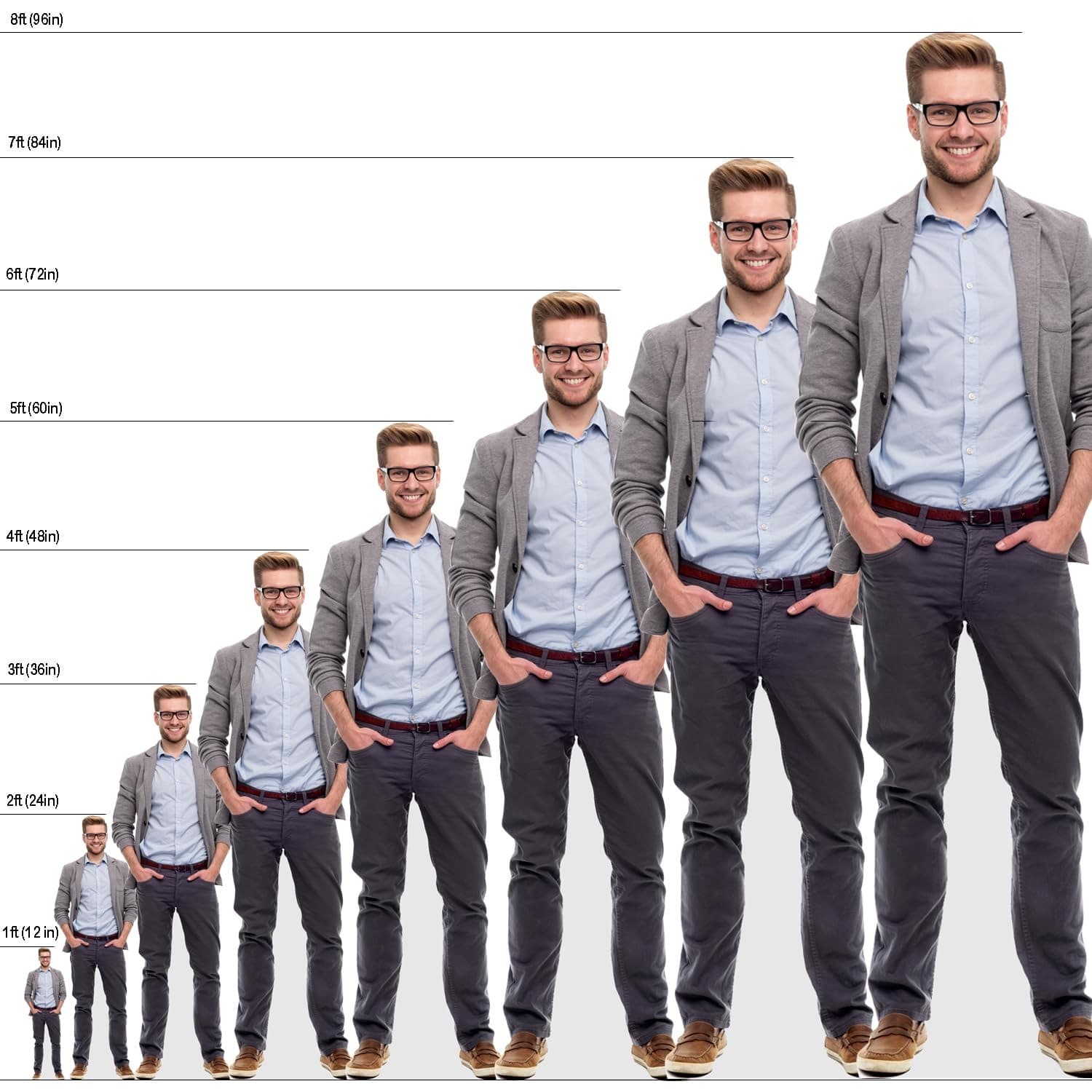 Custom Life Size Cardboard Cutout - Personalized | High Resolution Stand Up |... 6