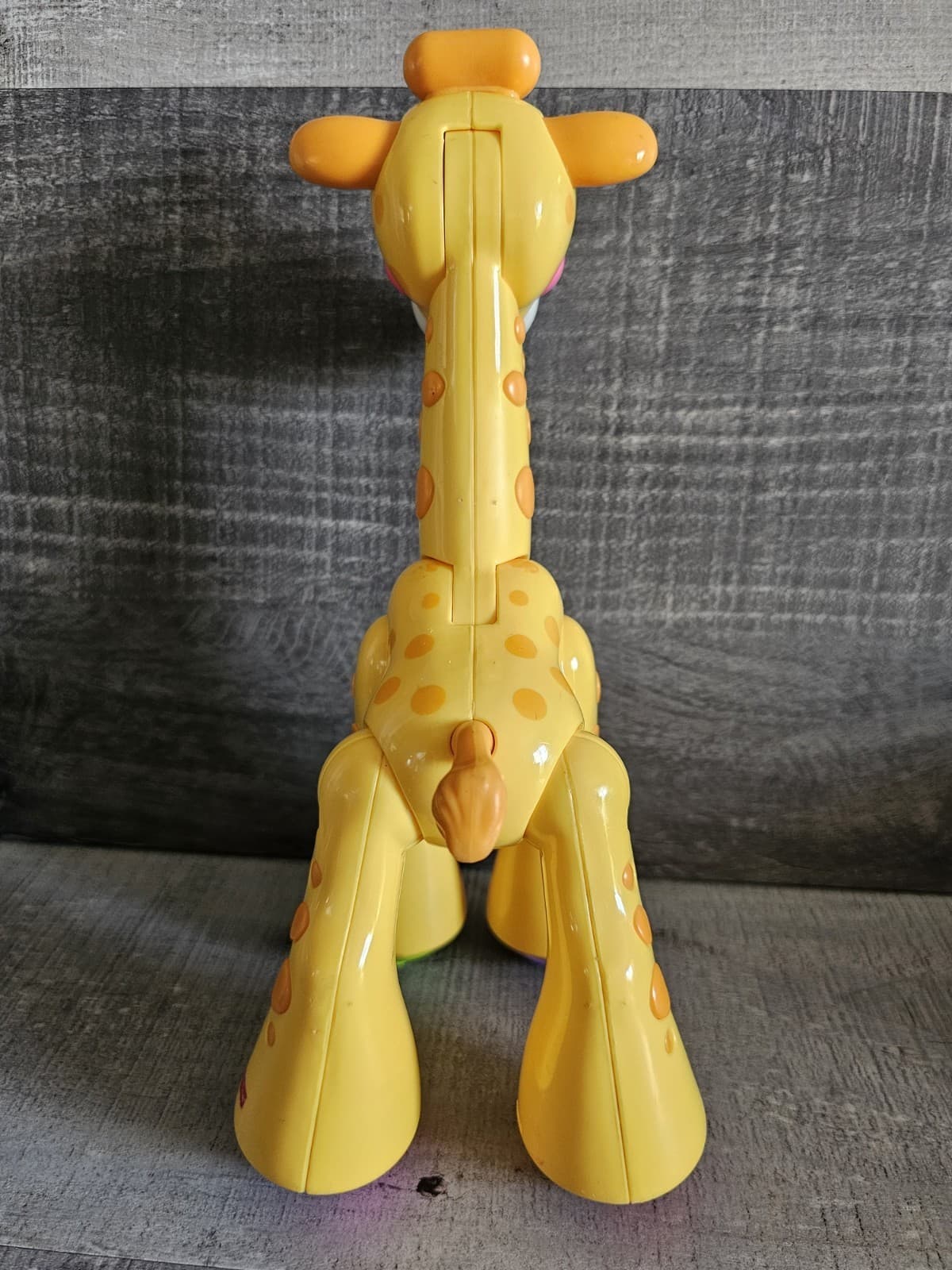 Fisher Price Amazing Giraffe Click & Clack Animal Noise Maker Toy Textured 4